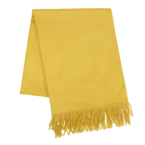 HERMES Yellow Scarf - Picture 1 of 3